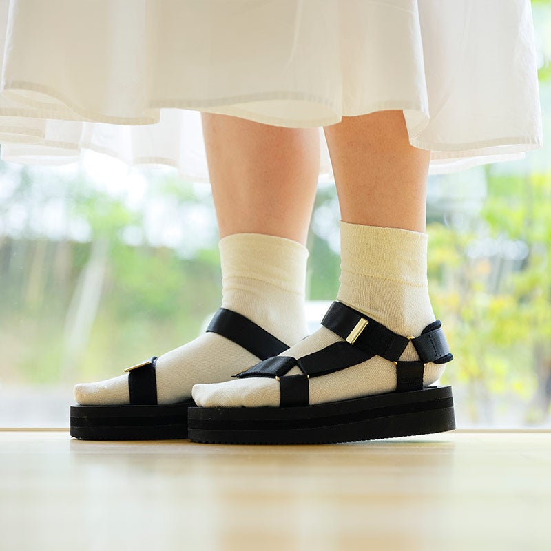 アイボリー着用